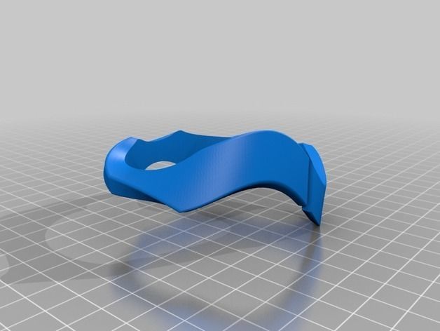 wave Rings Bracelet multi series 3D print model_18