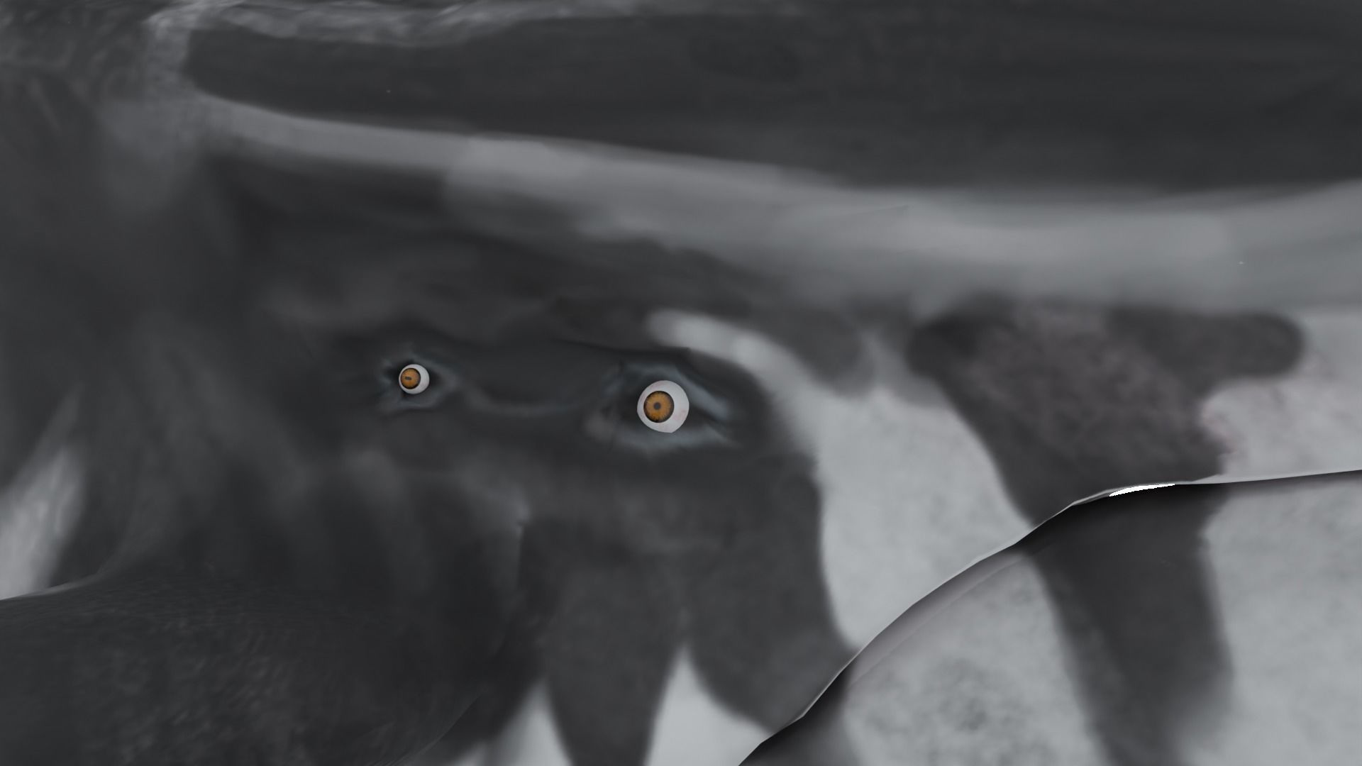 Payakan Tulkun Animated Rigged from Avatar Low-poly 3D model_20