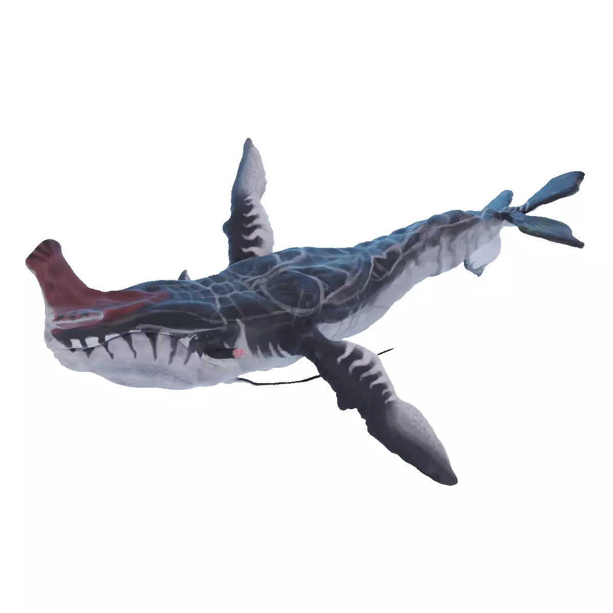 Payakan Tulkun Animated Rigged from Avatar Low-poly 3D model_0