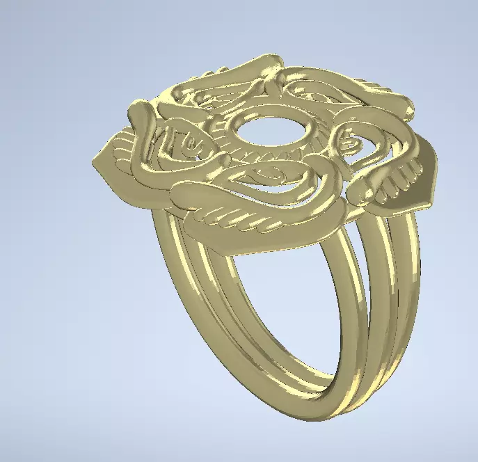 Sakura Ring 20mm REPAIRED 3D print model