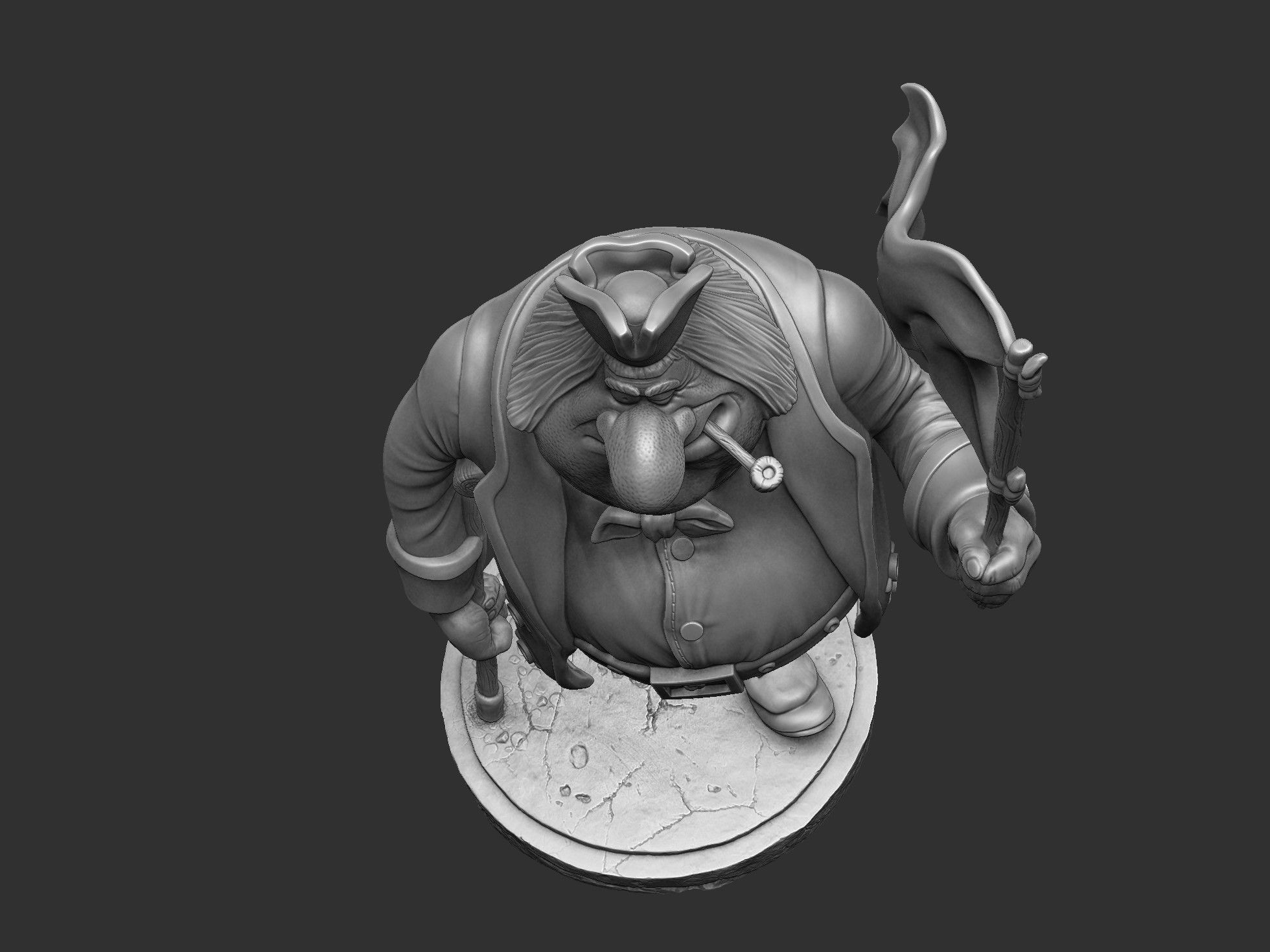 JOHN SILVER FOR 3D PRINT STL 3D print model_29