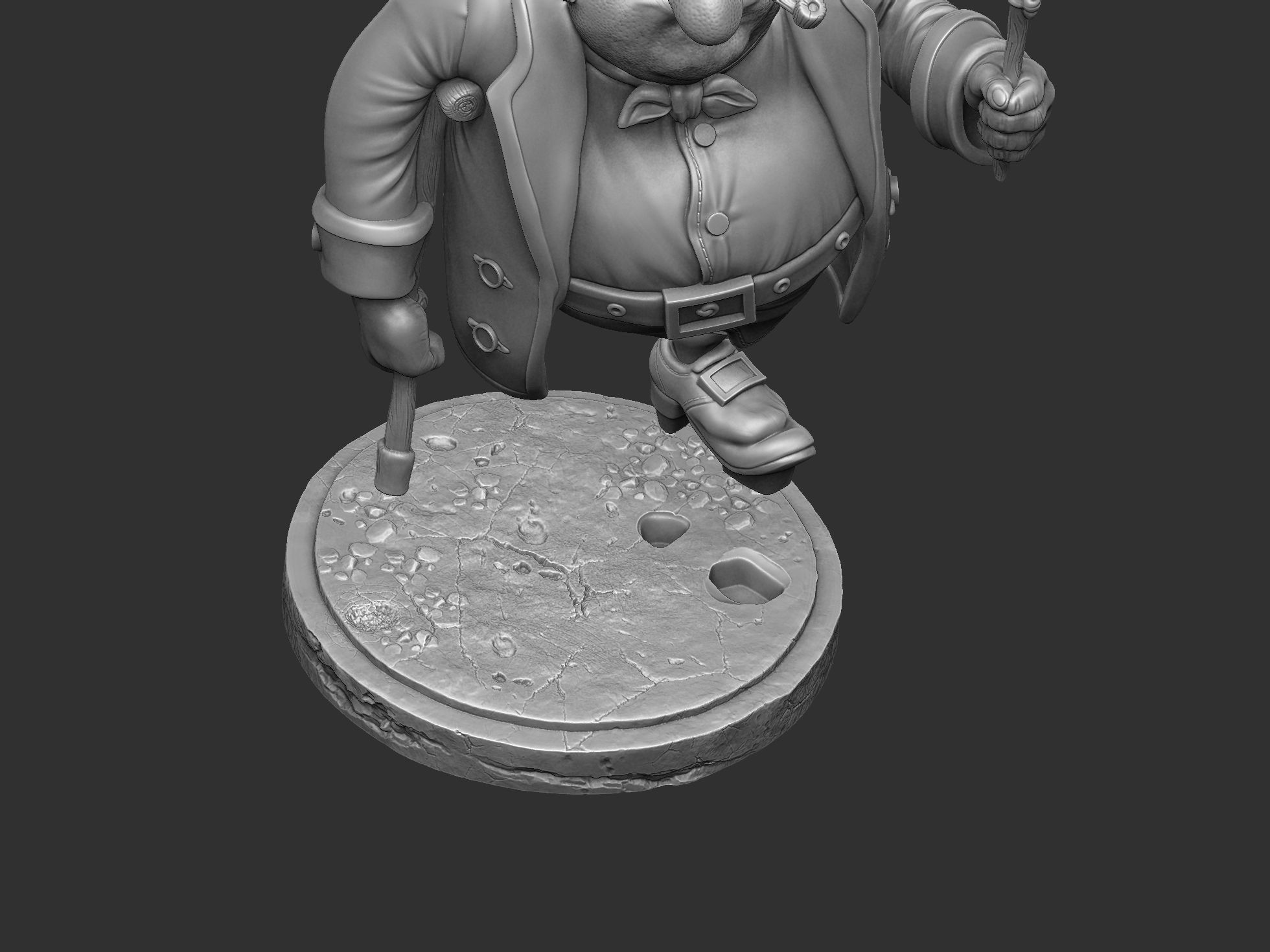 JOHN SILVER FOR 3D PRINT STL 3D print model_10