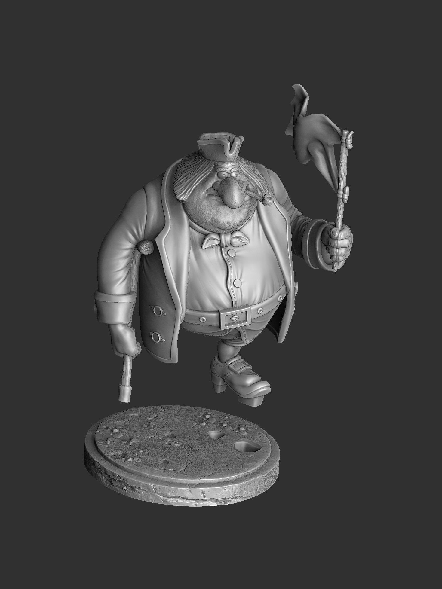 JOHN SILVER FOR 3D PRINT STL 3D print model_17