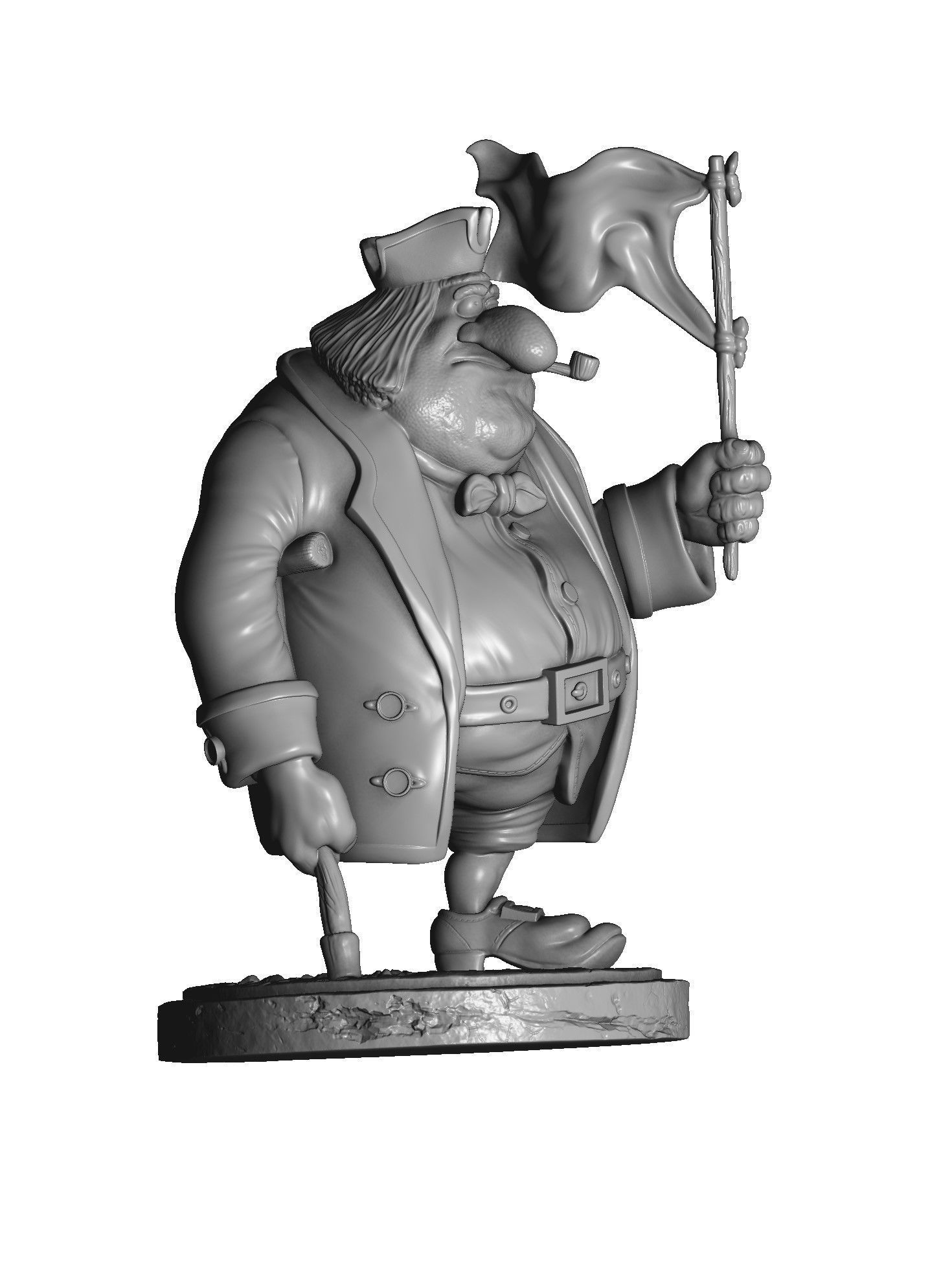 JOHN SILVER FOR 3D PRINT STL 3D print model_24