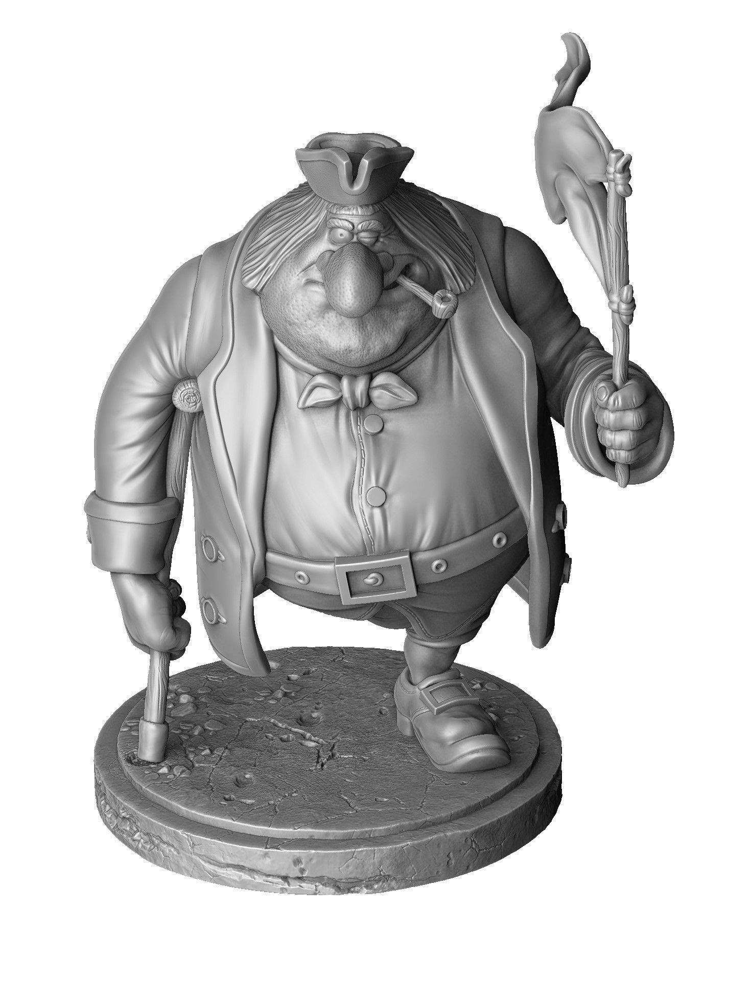 JOHN SILVER FOR 3D PRINT STL 3D print model_8
