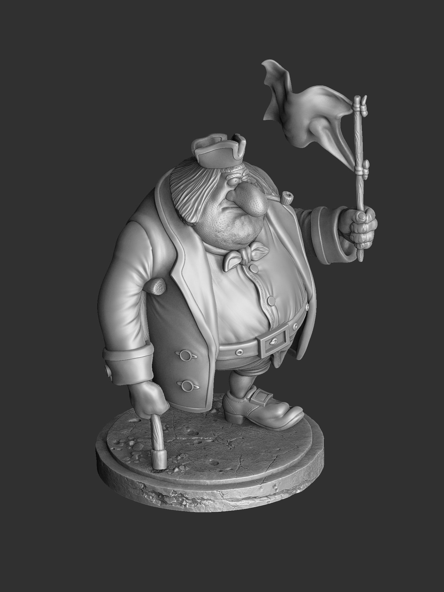 JOHN SILVER FOR 3D PRINT STL 3D print model_14