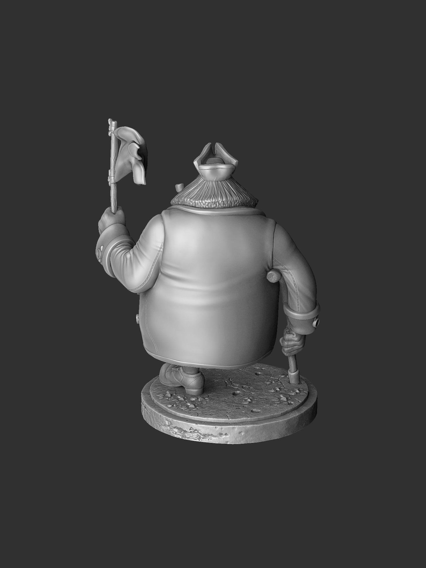 JOHN SILVER FOR 3D PRINT STL 3D print model_25