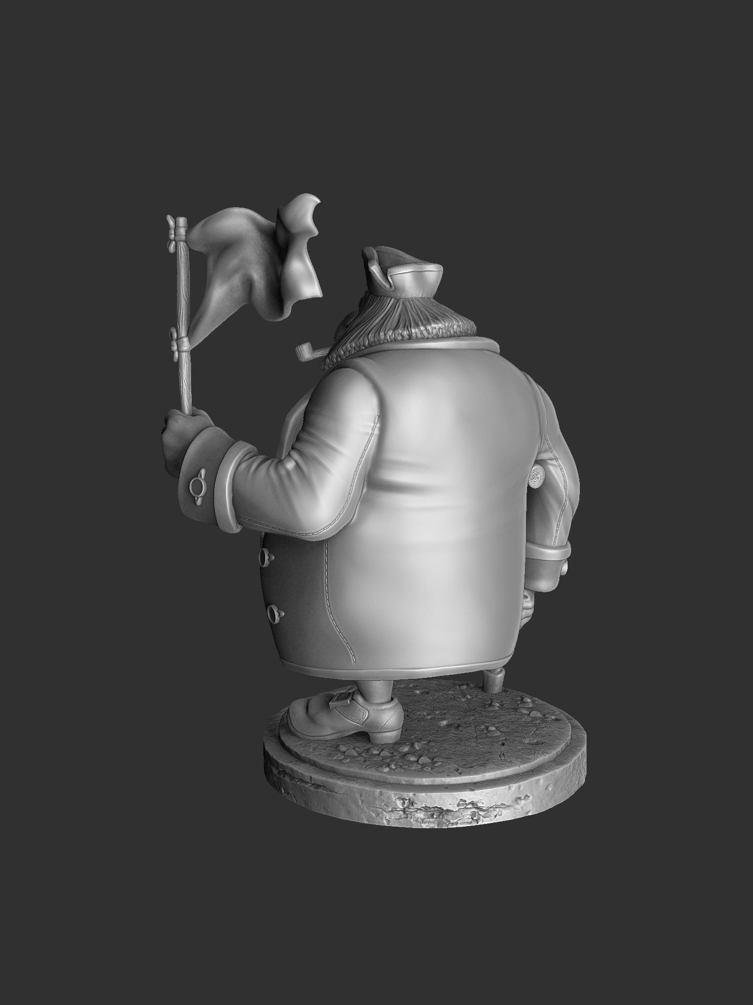 JOHN SILVER FOR 3D PRINT STL 3D print model_18