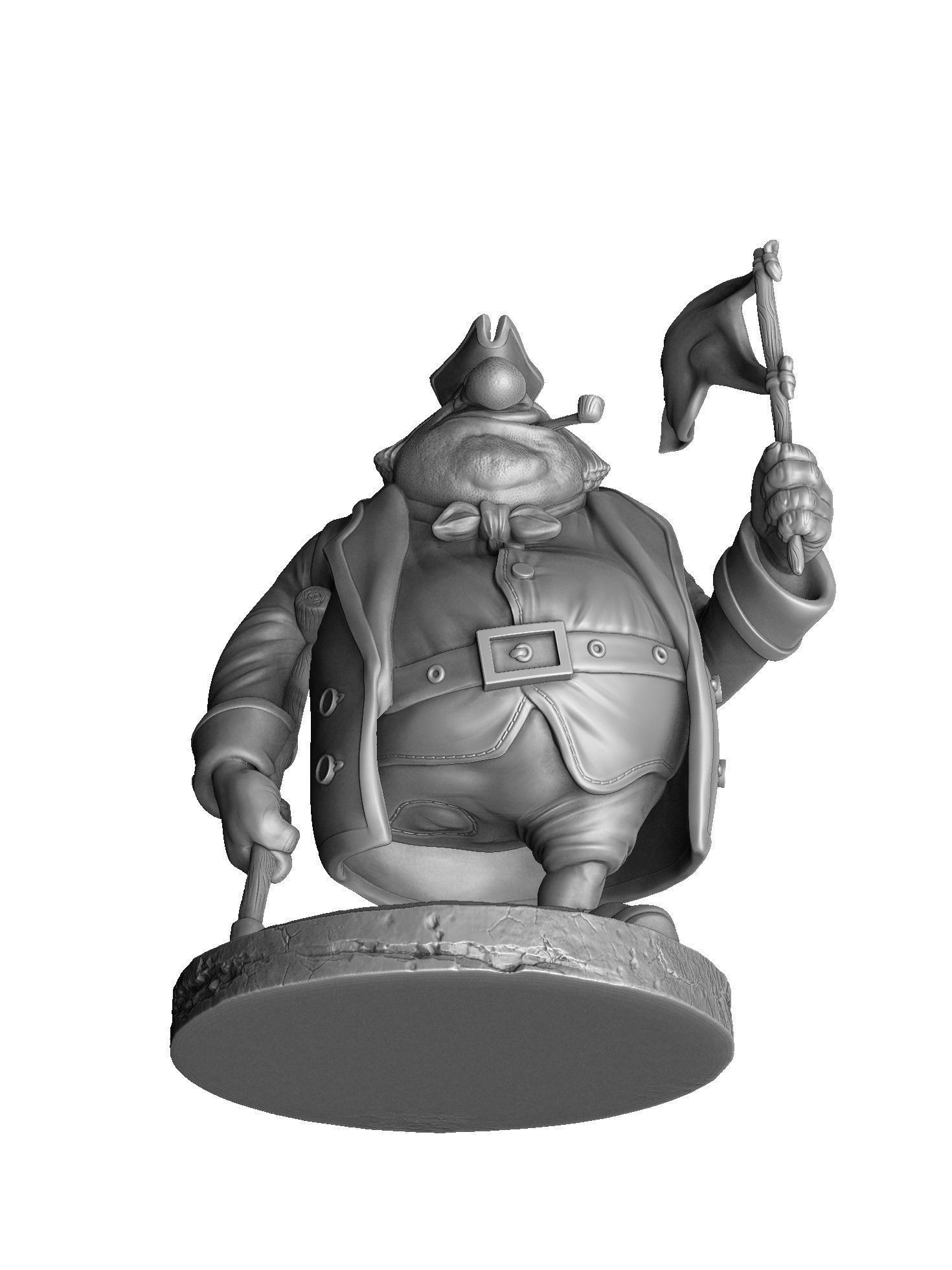 JOHN SILVER FOR 3D PRINT STL 3D print model_13