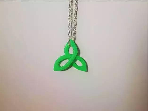 Triquetra Pendant 3D print model