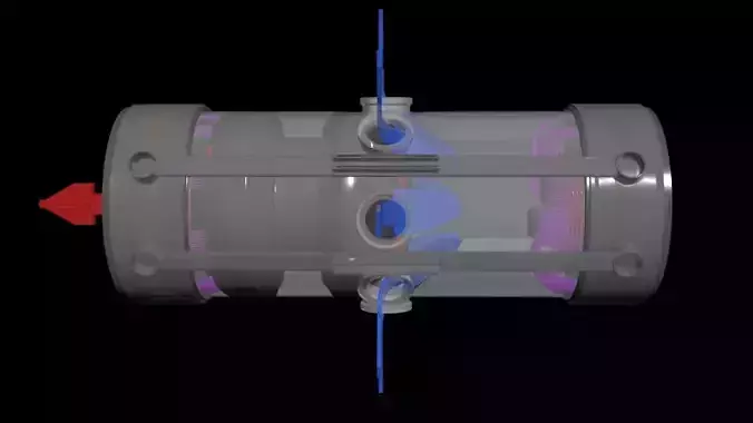 Bi-Linear - Dual Chamber Compressor - Magnetic Spring - Concept