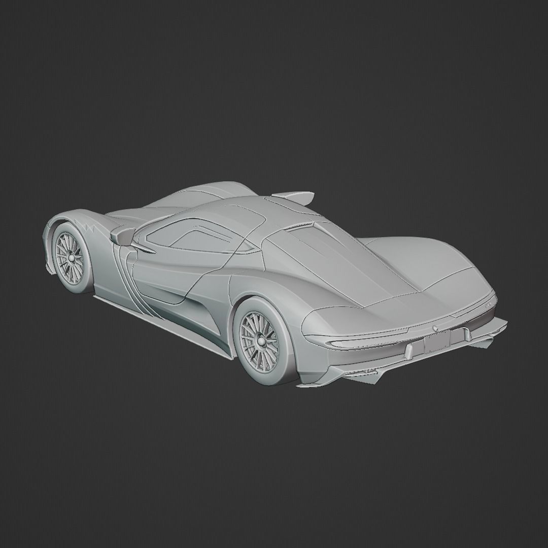 Aspark Owl 2020 Low-poly 3D model_6