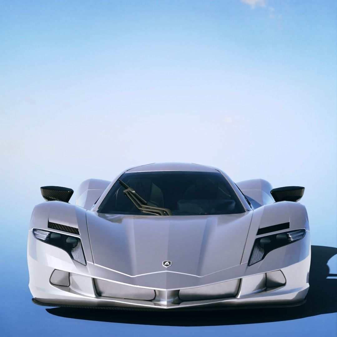 Aspark Owl 2020 Low-poly 3D model_4