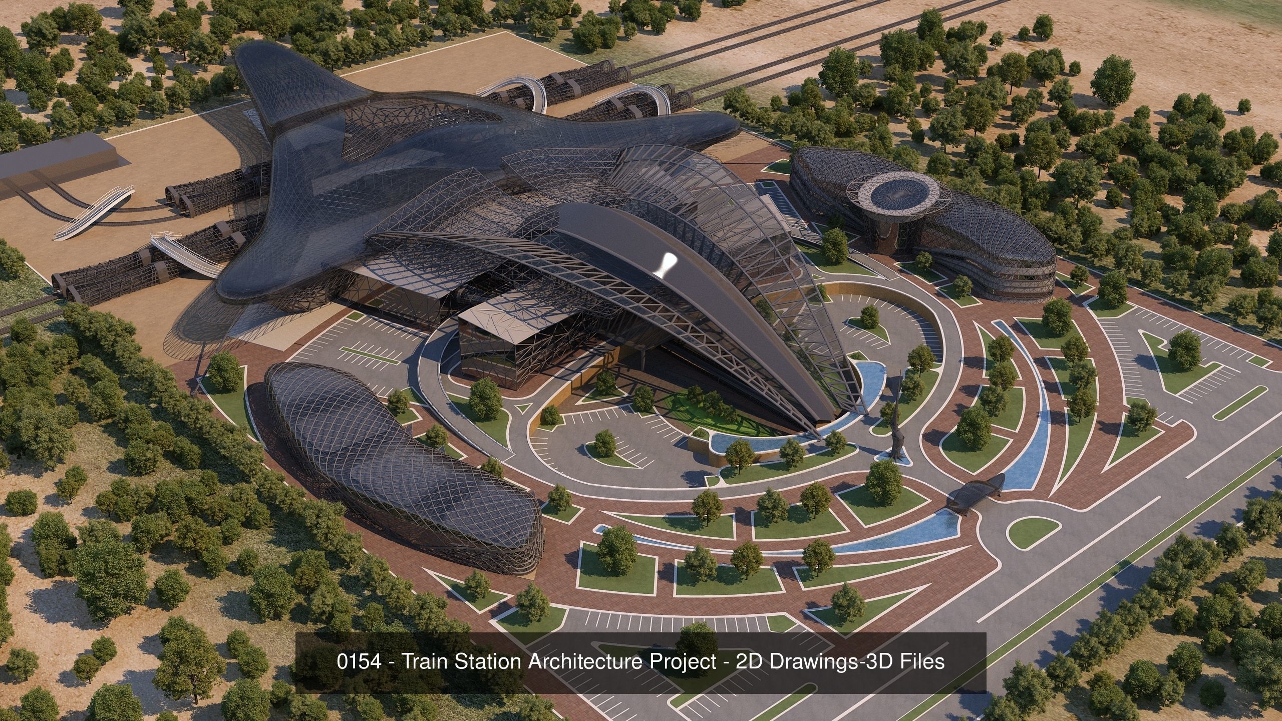 12 Architecture 3D Projects - 2D Drawings - Collection 01 _11