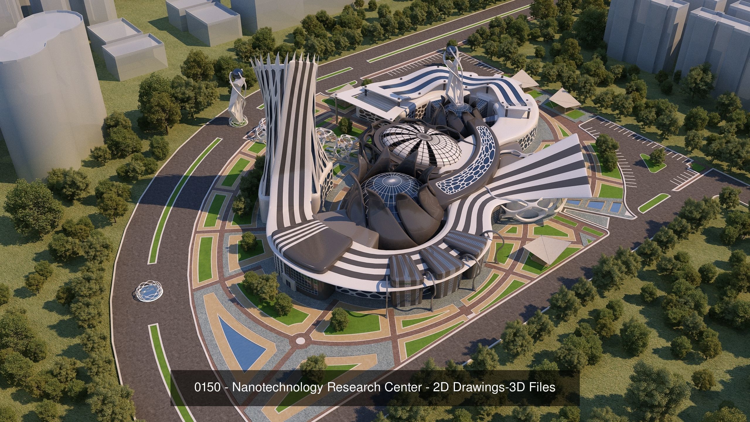 12 Architecture 3D Projects - 2D Drawings - Collection 01 _9