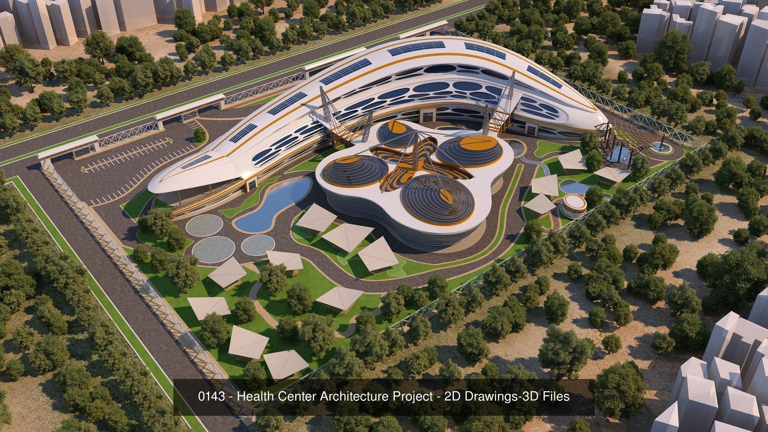 12 Architecture 3D Projects - 2D Drawings - Collection 01 _7