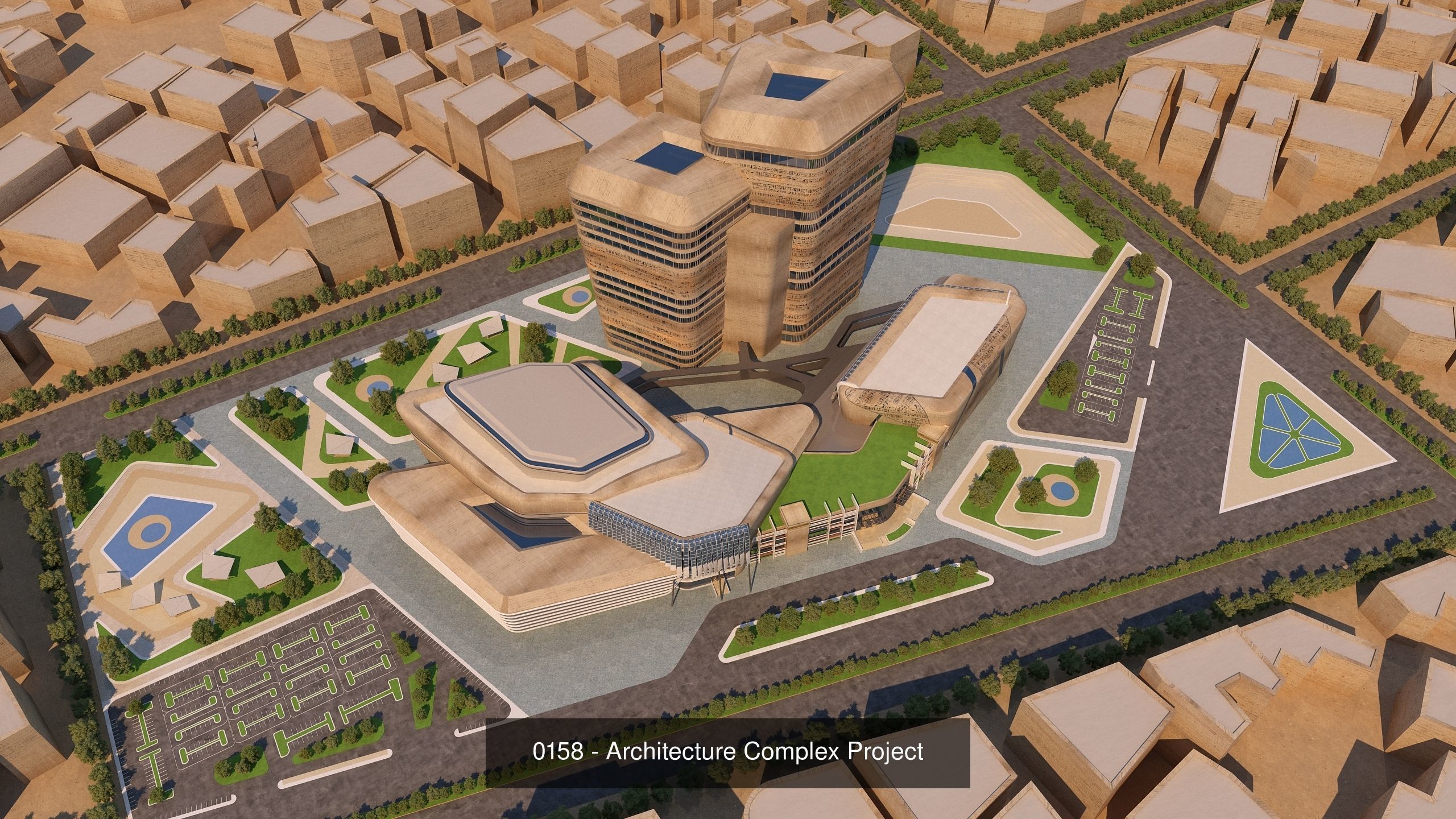 12 Architecture 3D Projects - 2D Drawings - Collection 01 _13