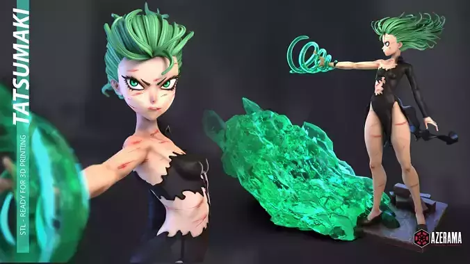 TATSUMAKI STL READY FOR 3D PRINTING