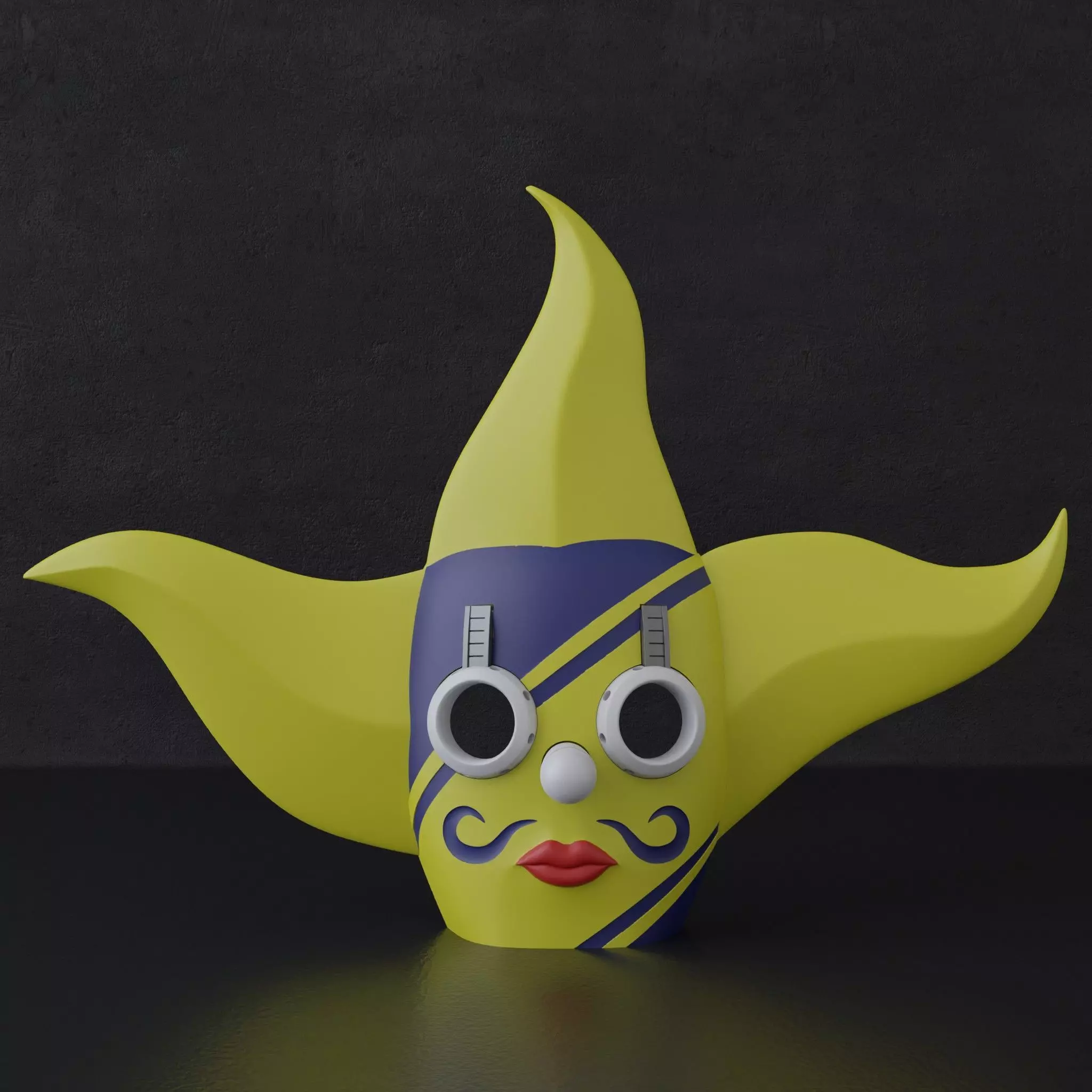 Sogeking mask One Piece 3D print model_0