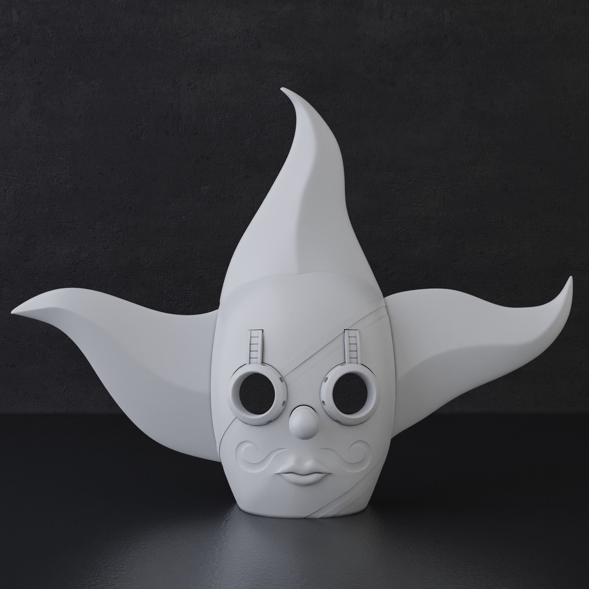 Sogeking mask One Piece 3D print model_3