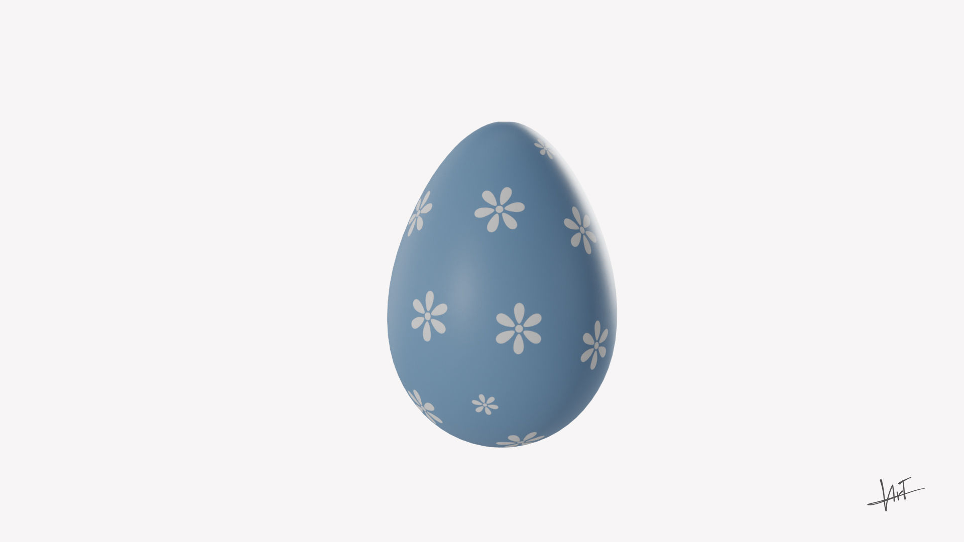 3D Easter Eggs Decorations 3D model_5