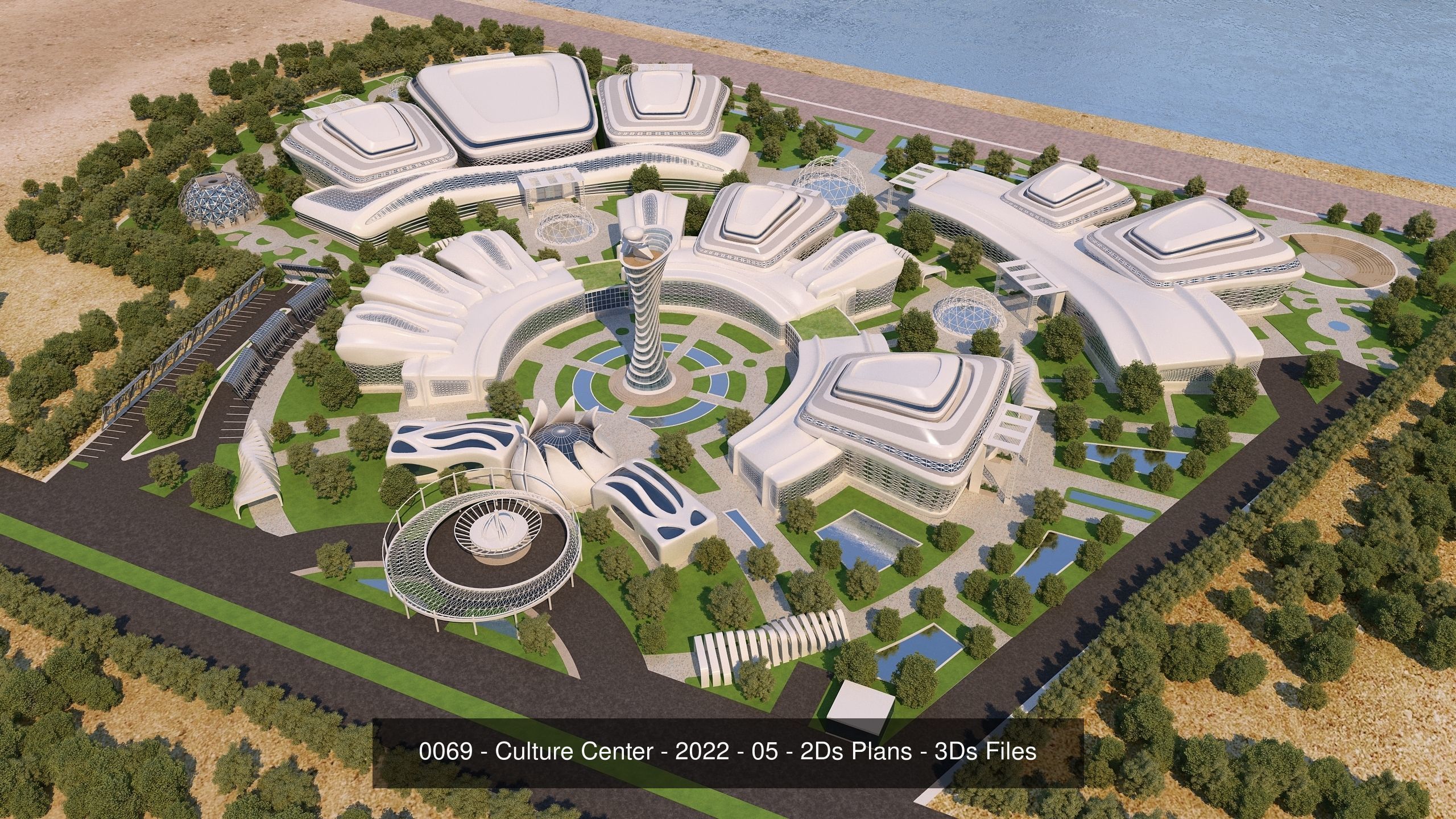 12 Architecture 3D Projects - 2D Drawings - Collection 02 _5