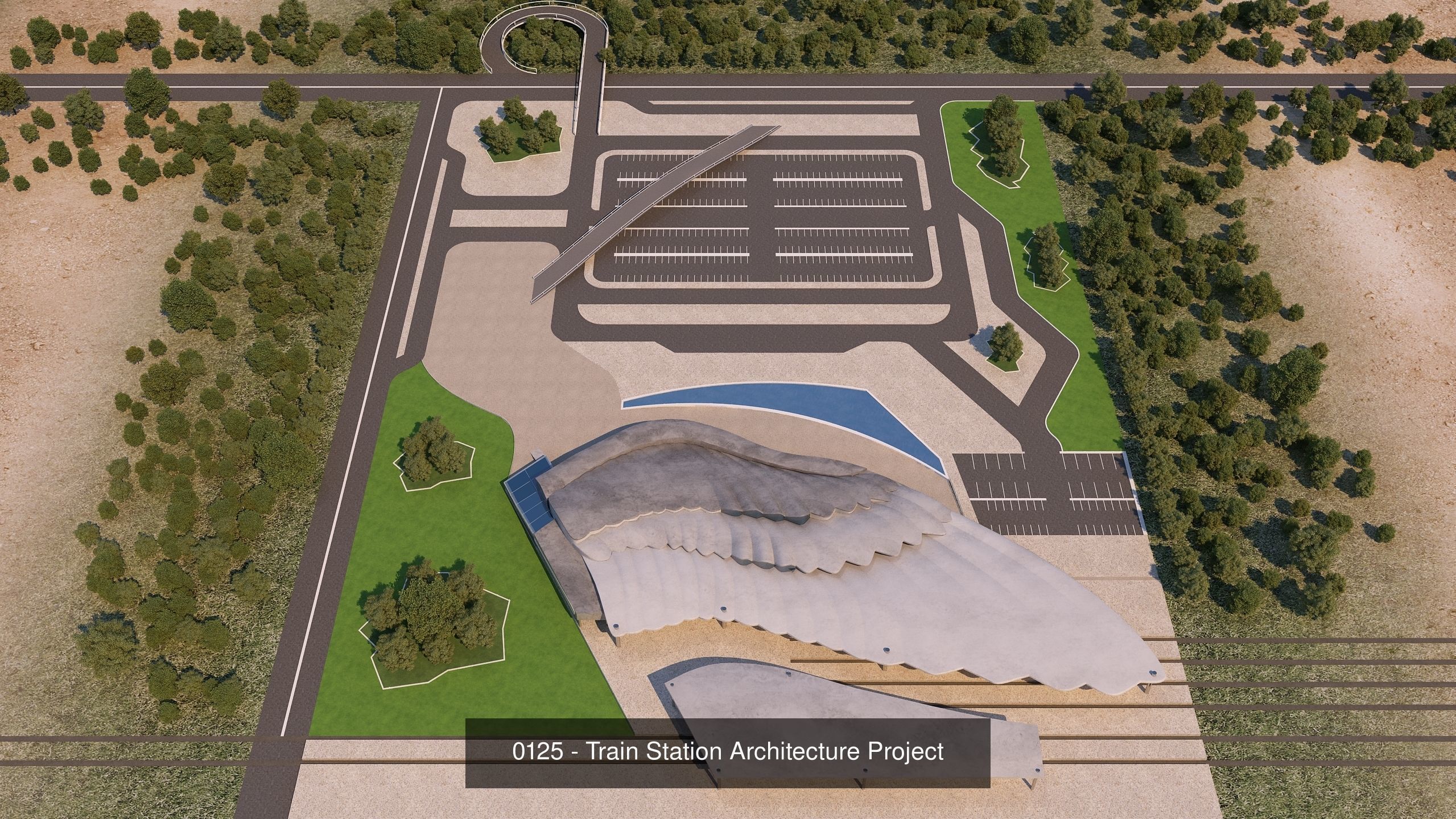 12 Architecture 3D Projects - 2D Drawings - Collection 02 _12