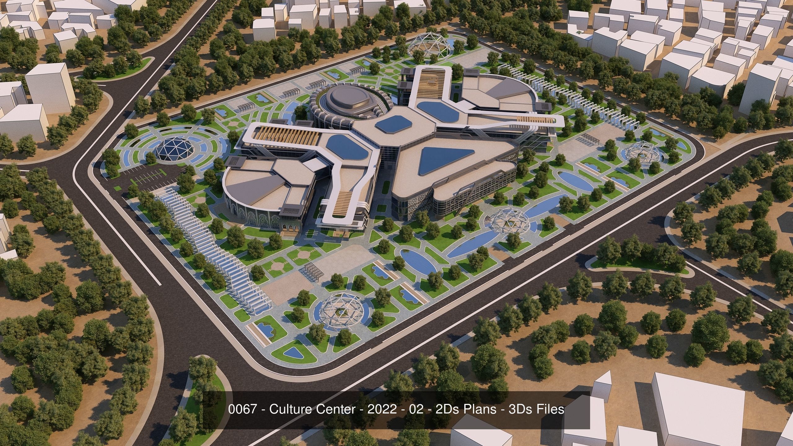 12 Architecture 3D Projects - 2D Drawings - Collection 02 _3