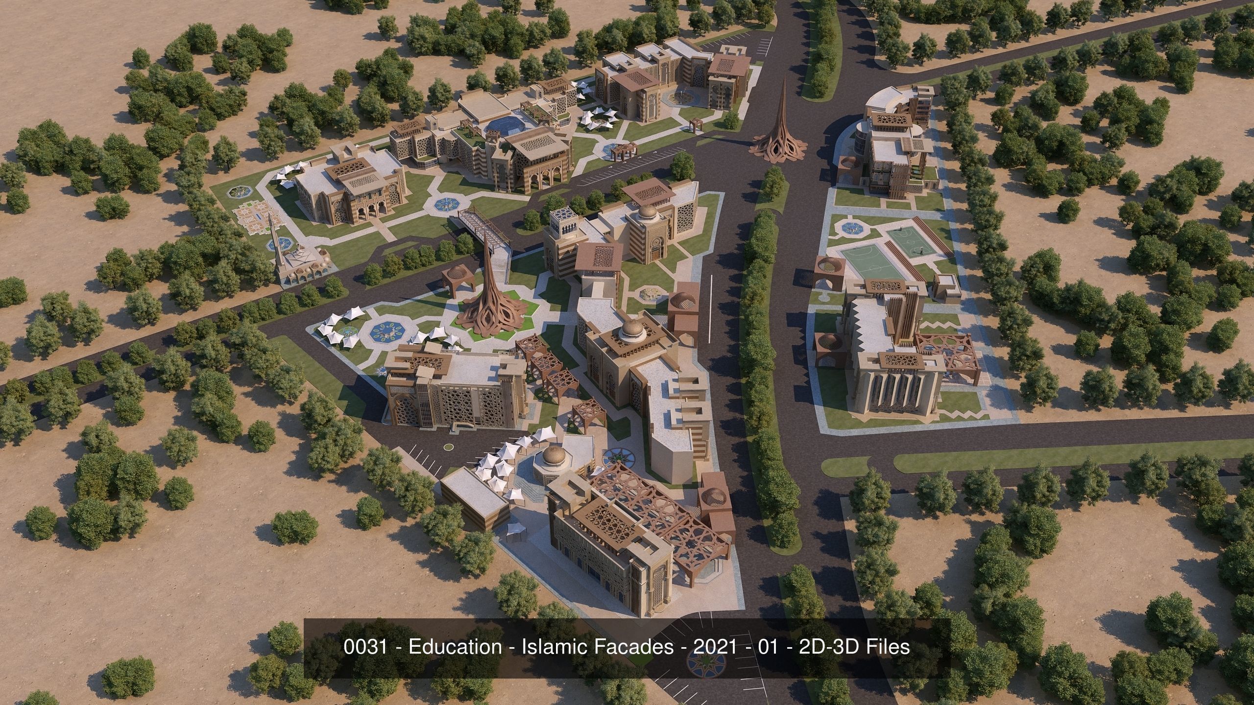 12 Architecture 3D Projects - 2D Drawings - Collection 03 _10