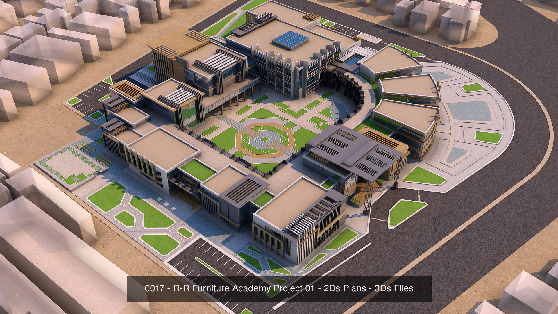 12 Architecture 3D Projects - 2D Drawings - Collection 03 _5