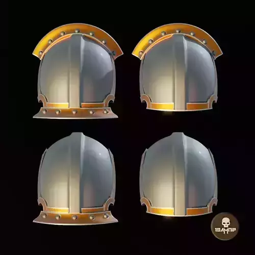 Custom Mandalorian Shoulder armor 3D print model