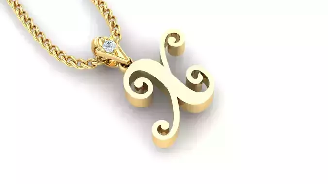 Alphabet Version 3 Letter X