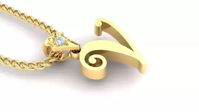 Alphabet Version 3 Letter V