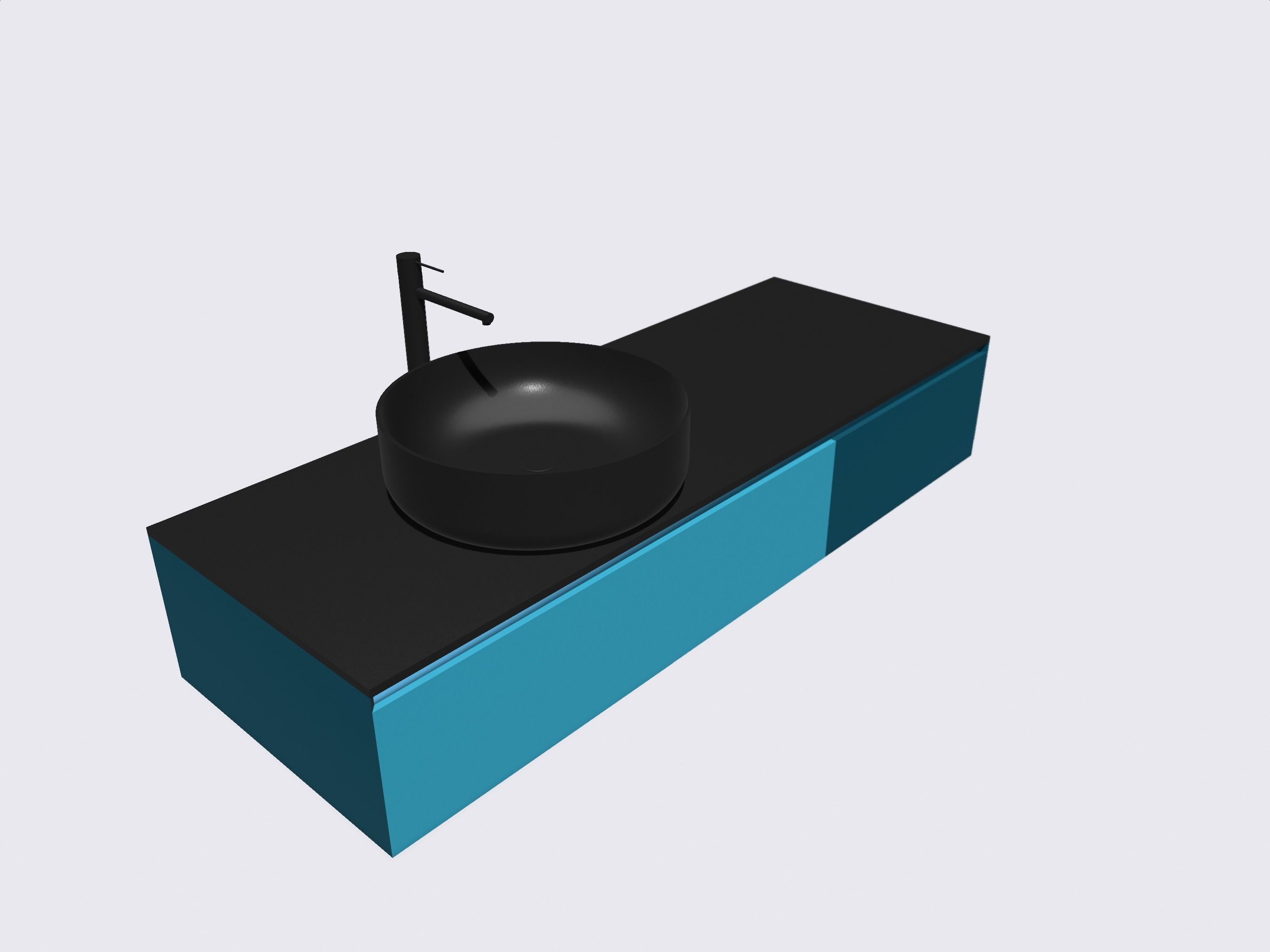 Vanity Unit  3D model_1