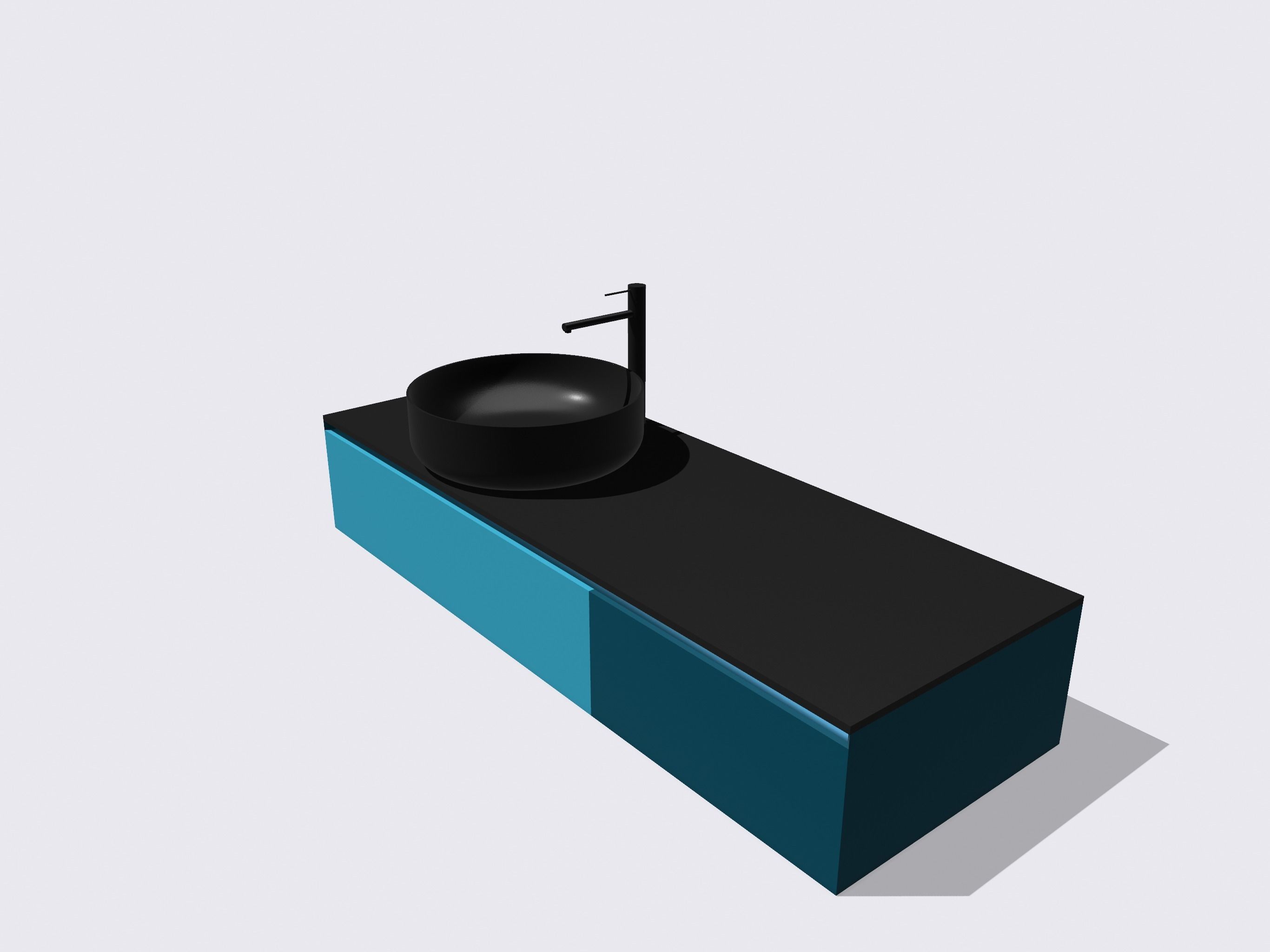 Vanity Unit  3D model_2