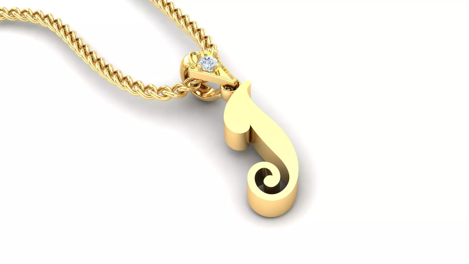 Alphabet Version 3 Letter I 3D print model