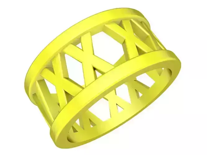 simple art women ring 4841