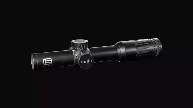 EOTech Vudu 1-6x Variable Optic Low-poly 3D model