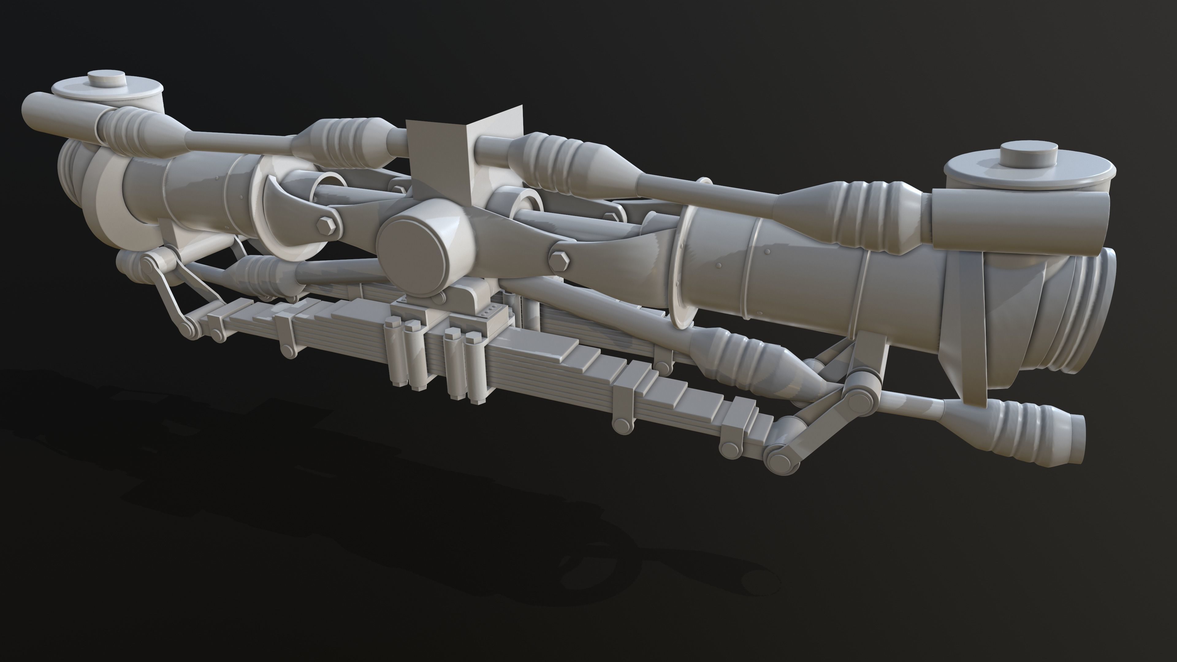 39M Csaba Armoured Car low poly Low-poly 3D model_21