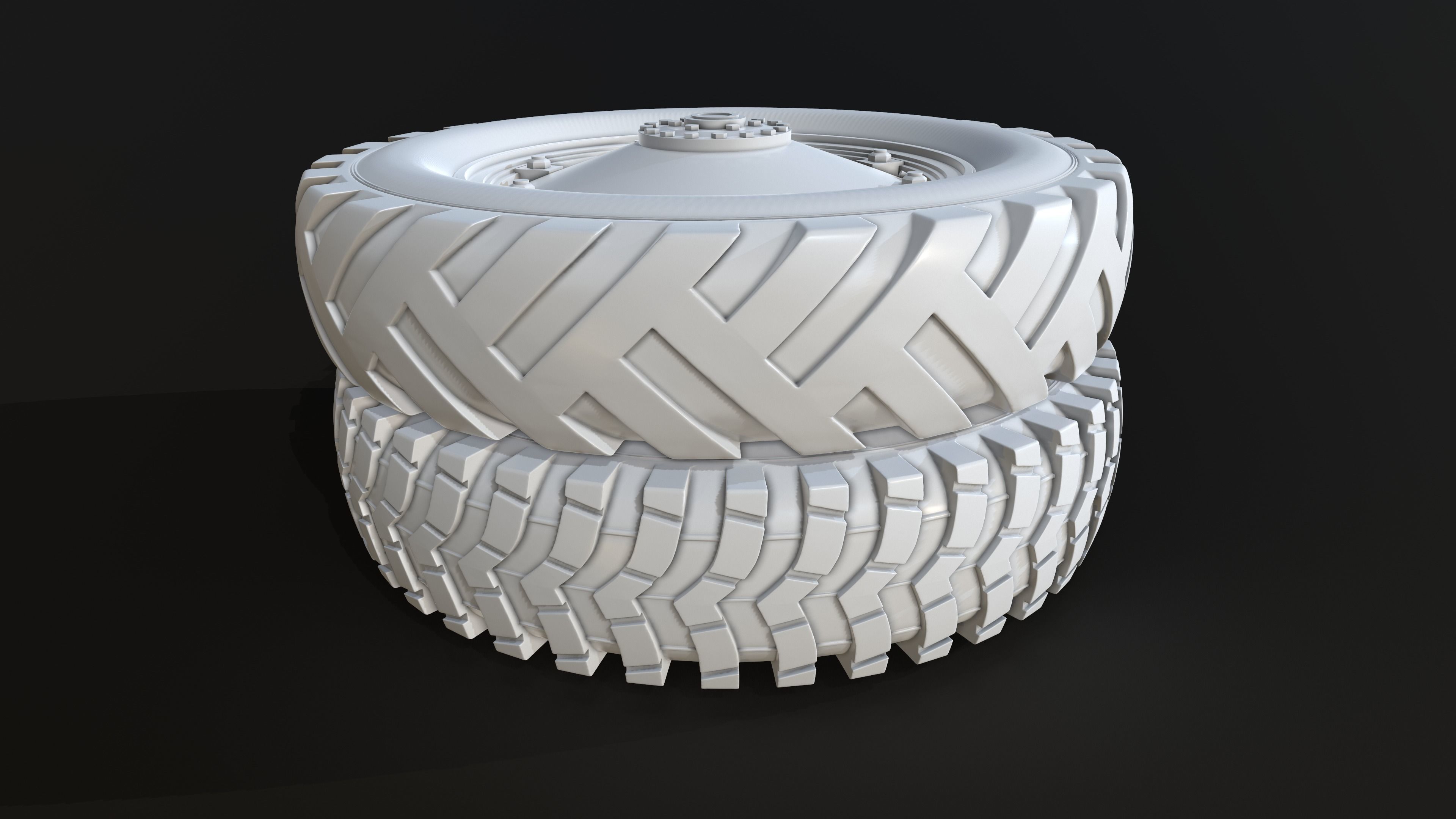 39M Csaba Armoured Car low poly Low-poly 3D model_20