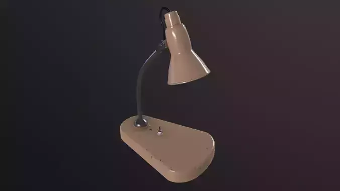 Old Lamp 3D Model