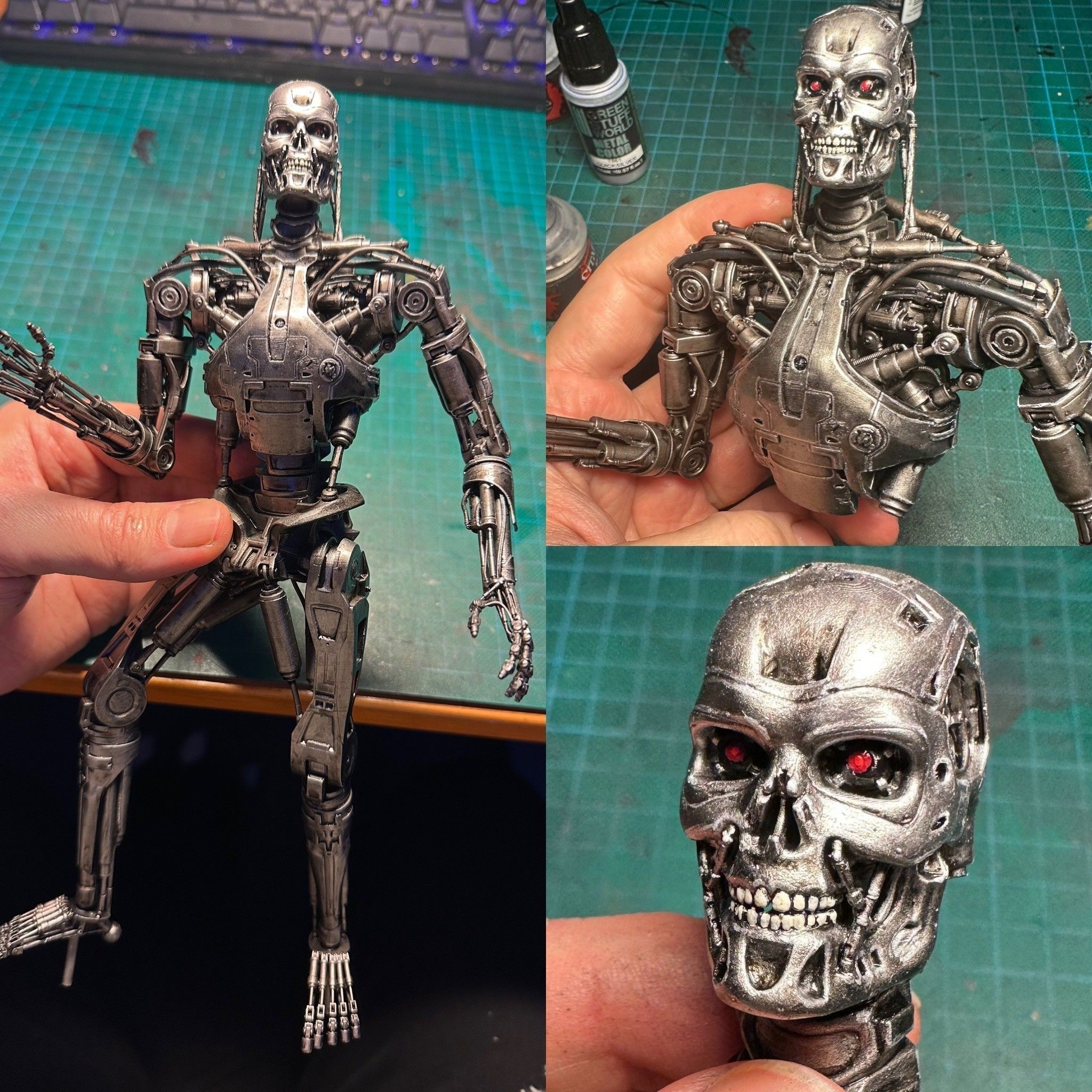 T-800 Terminator 2 Judgment Day High Detal 3D print model_3