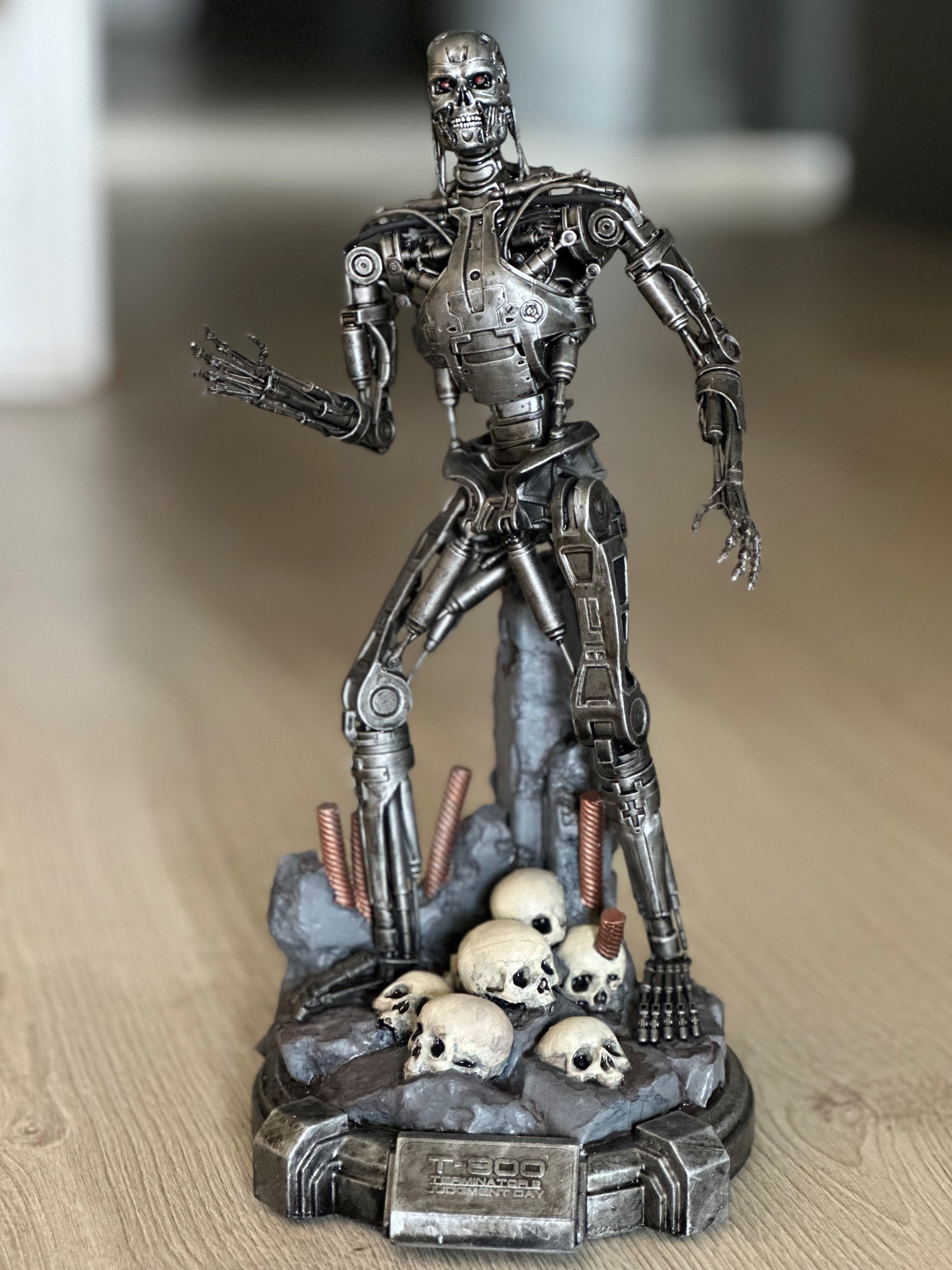 T-800 Terminator 2 Judgment Day High Detal 3D print model_2