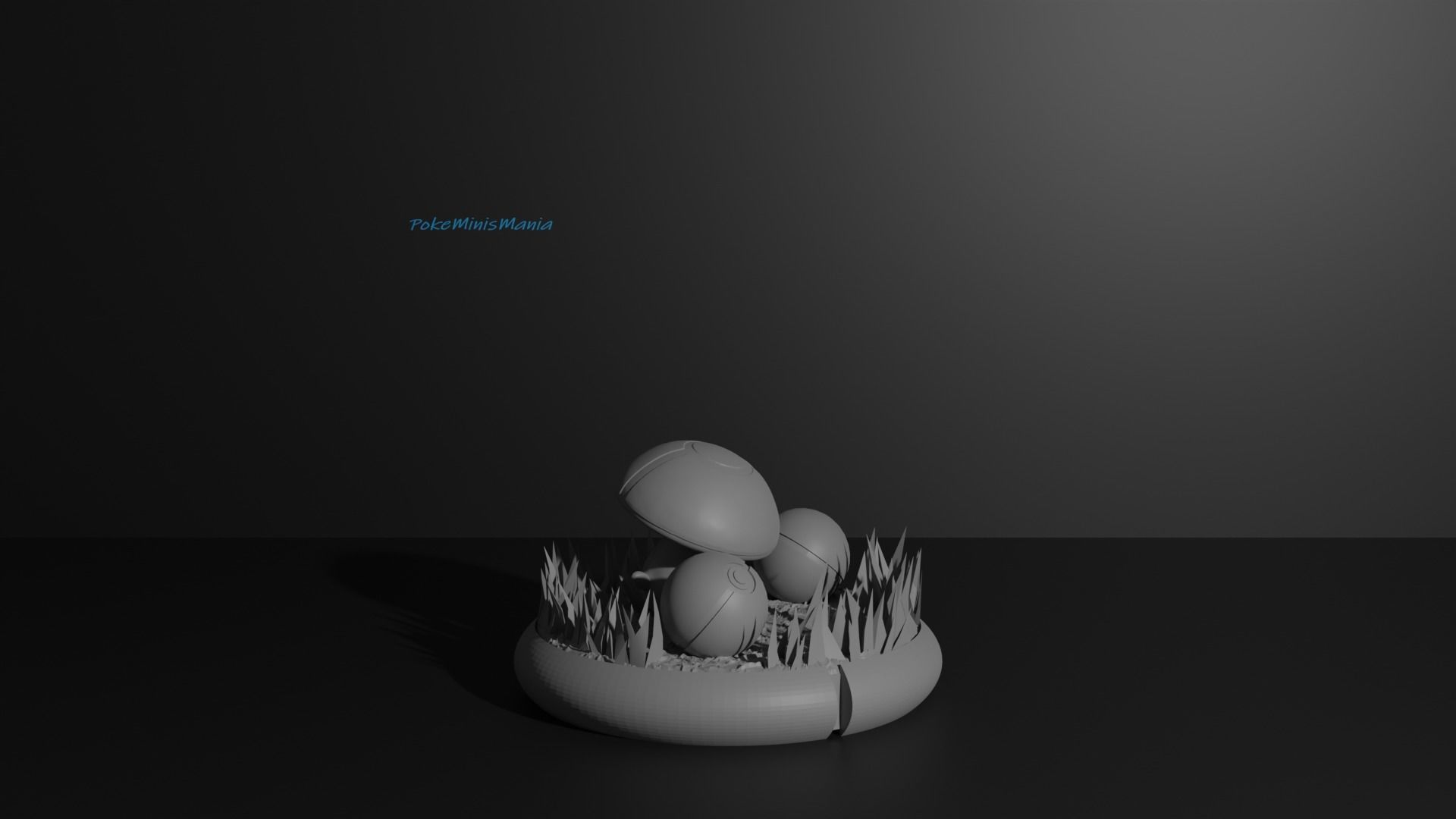 Foongus and Amoonguss 3D print model 3D print model_12