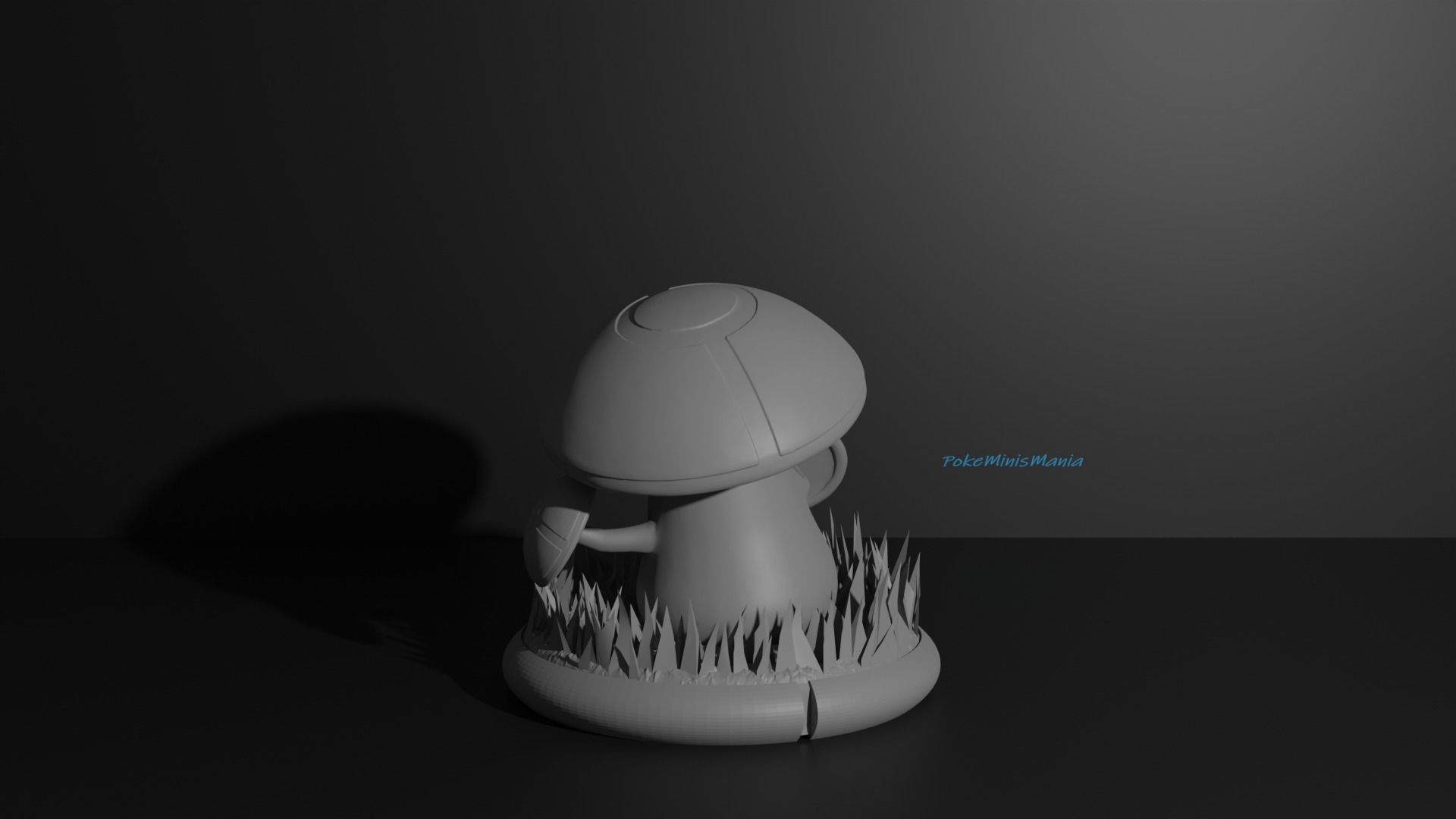 Foongus and Amoonguss 3D print model 3D print model_16