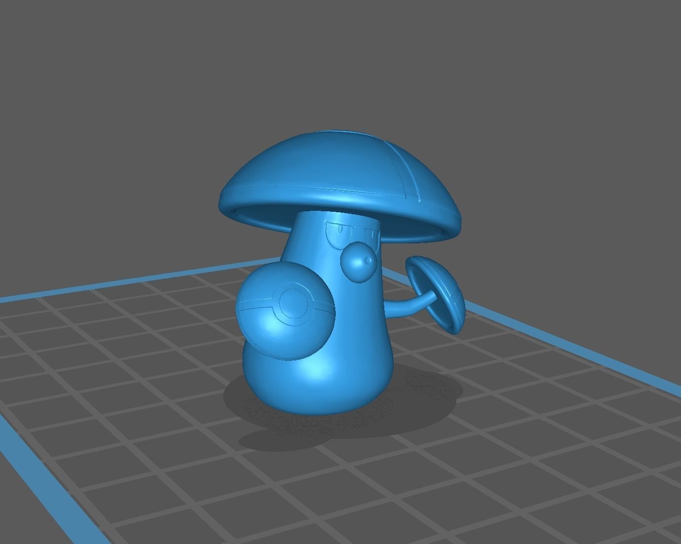 Foongus and Amoonguss 3D print model 3D print model_24