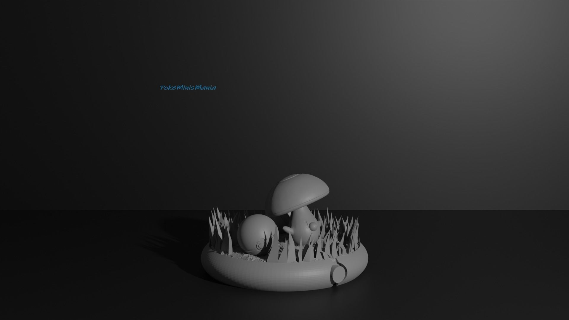 Foongus and Amoonguss 3D print model 3D print model_10