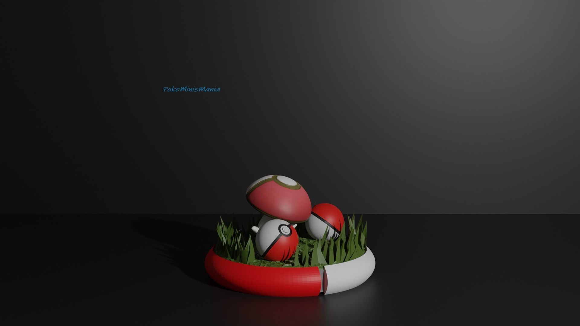 Foongus and Amoonguss 3D print model 3D print model_4