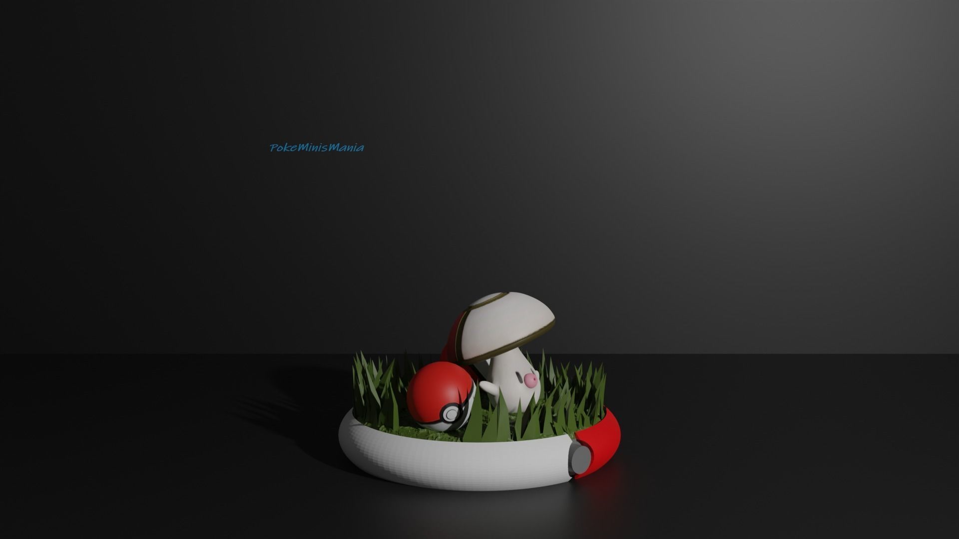 Foongus and Amoonguss 3D print model 3D print model_2