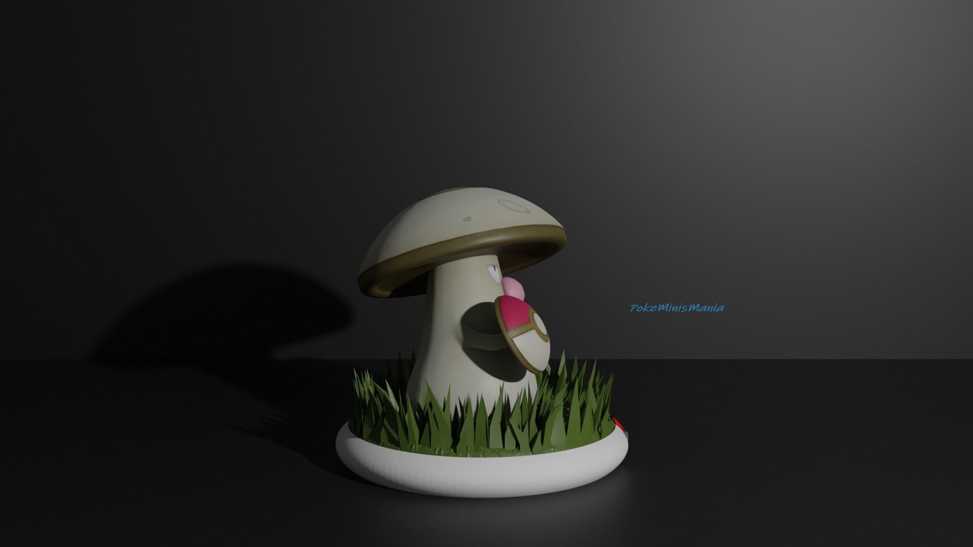 Foongus and Amoonguss 3D print model 3D print model_7